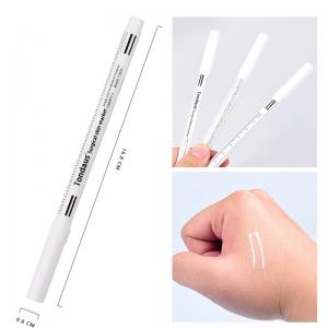 Eyebrow White Marker Pen Skin Marker Pen for Eyebrow Shaping Permanent Makeup Accessories White Surgical Skin Marker Pen
