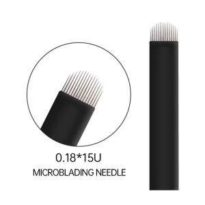 OEM Disposable Microblading Blade U Shape Microblading Needle For Eyebrow 