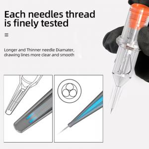 Disposable Tattoo Cartridges Needle Rl Rs Rm M1 Professional Permanent Makeup Tattoo Needle Cartridge